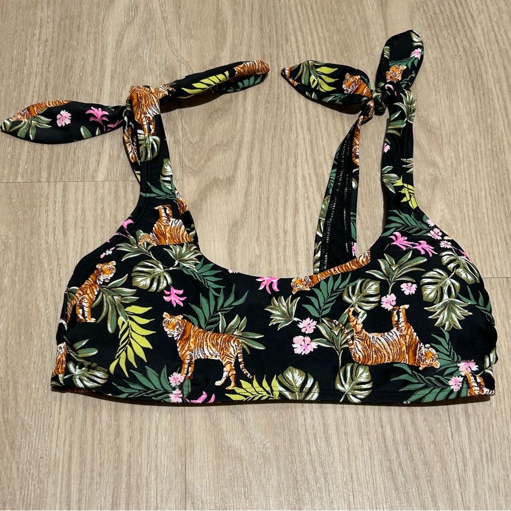 Xhilaration jungle tiger swim top
